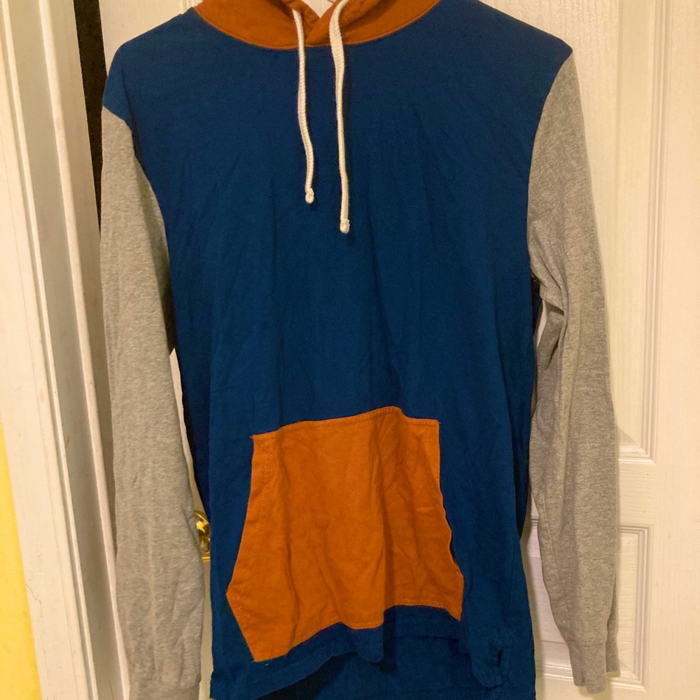 Color block hoodie